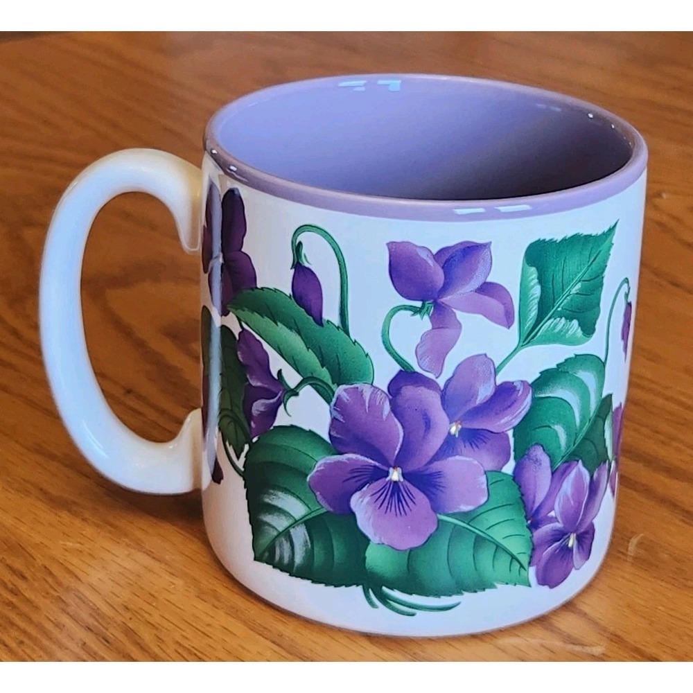 Vintage Coffee Mug‎ 1991 Flowers, Inc. Balloons 669400